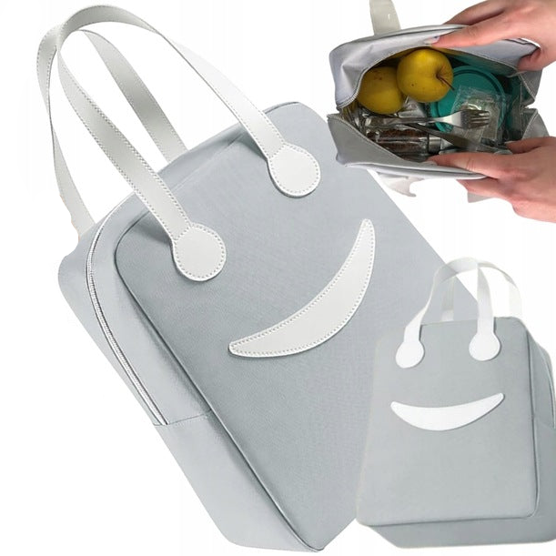 Geanta termica pentru mancare, Zola®,  rezistenta la apa, maner confrotabil, inchidere cu fermoar, 24 x 28 x 13 cm Geanta termica pentru mancare, Zola®,  rezistenta la apa, maner confrotabil, inchidere cu fermoar, 24 x 28 x 13 cm